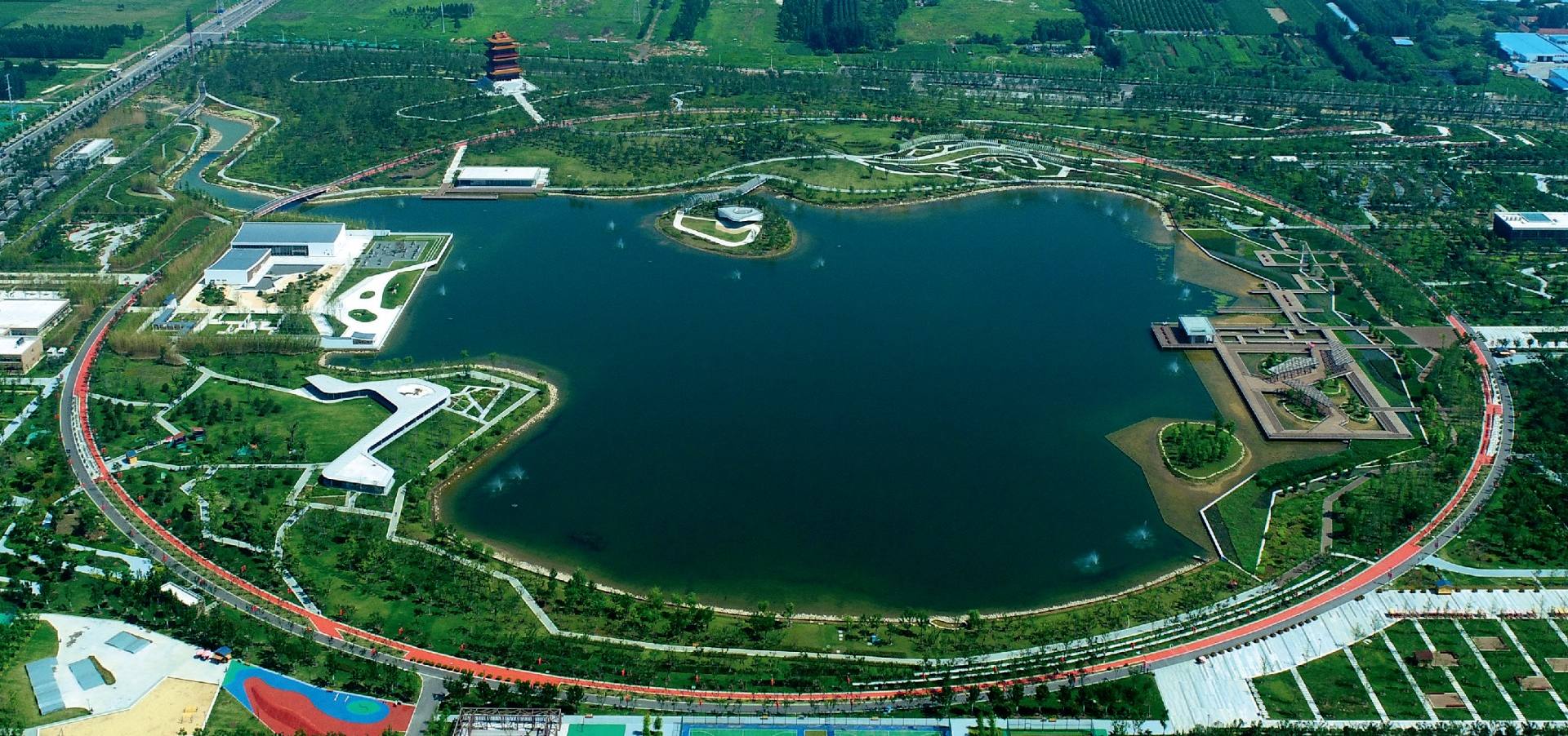 濟(jì)寧鳳凰臺植物公園